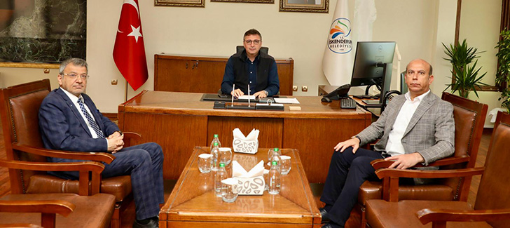 GAZİANTEP BÜYÜKŞEHİR BELEDİYESİ İSKENDERUNA DESTEK İÇİN SAHADA