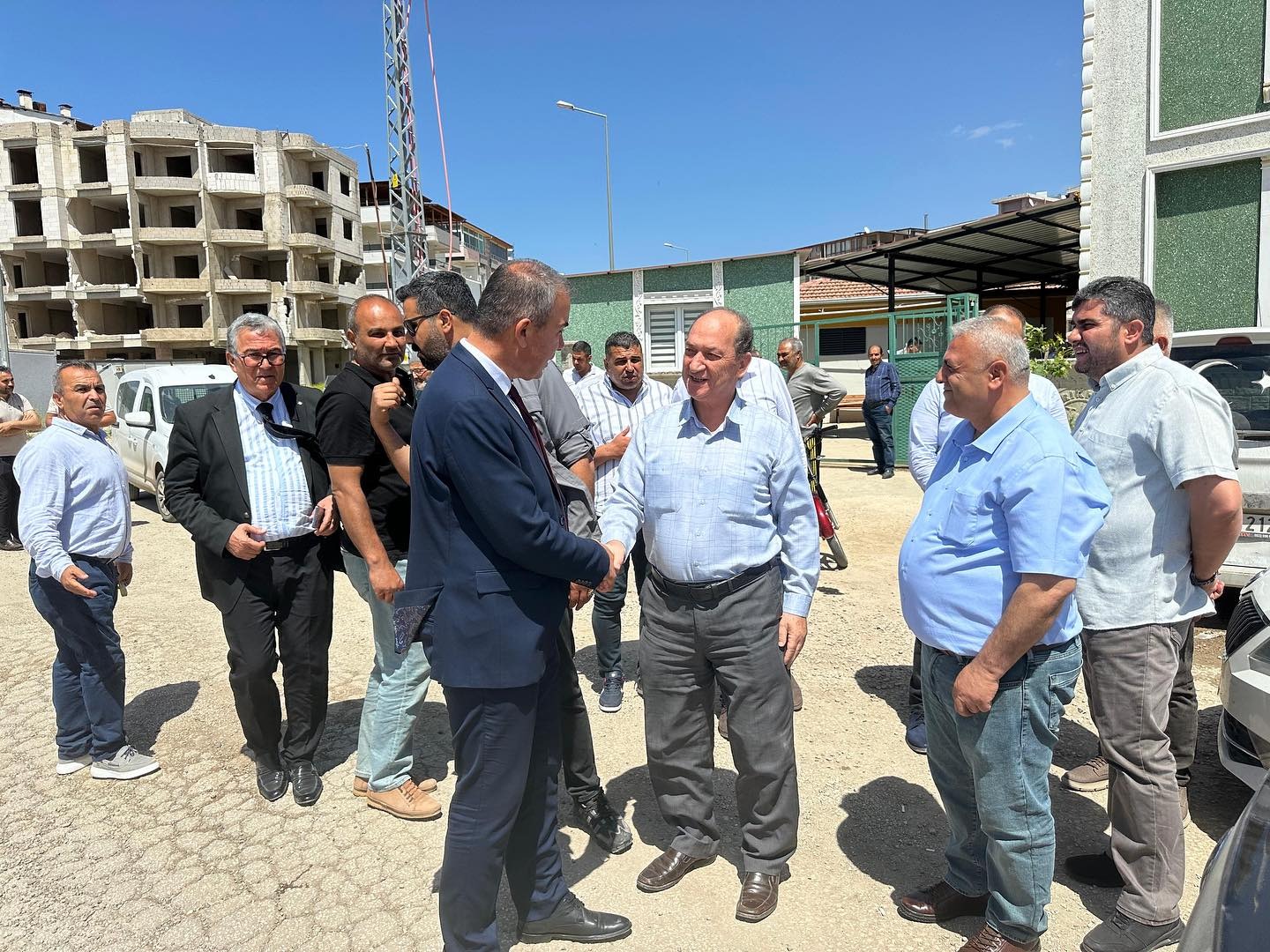 ÖMER ERDAL ÇELİK CANLA BAŞLA ÇALIŞMALARINA DEVAM EDİYOR