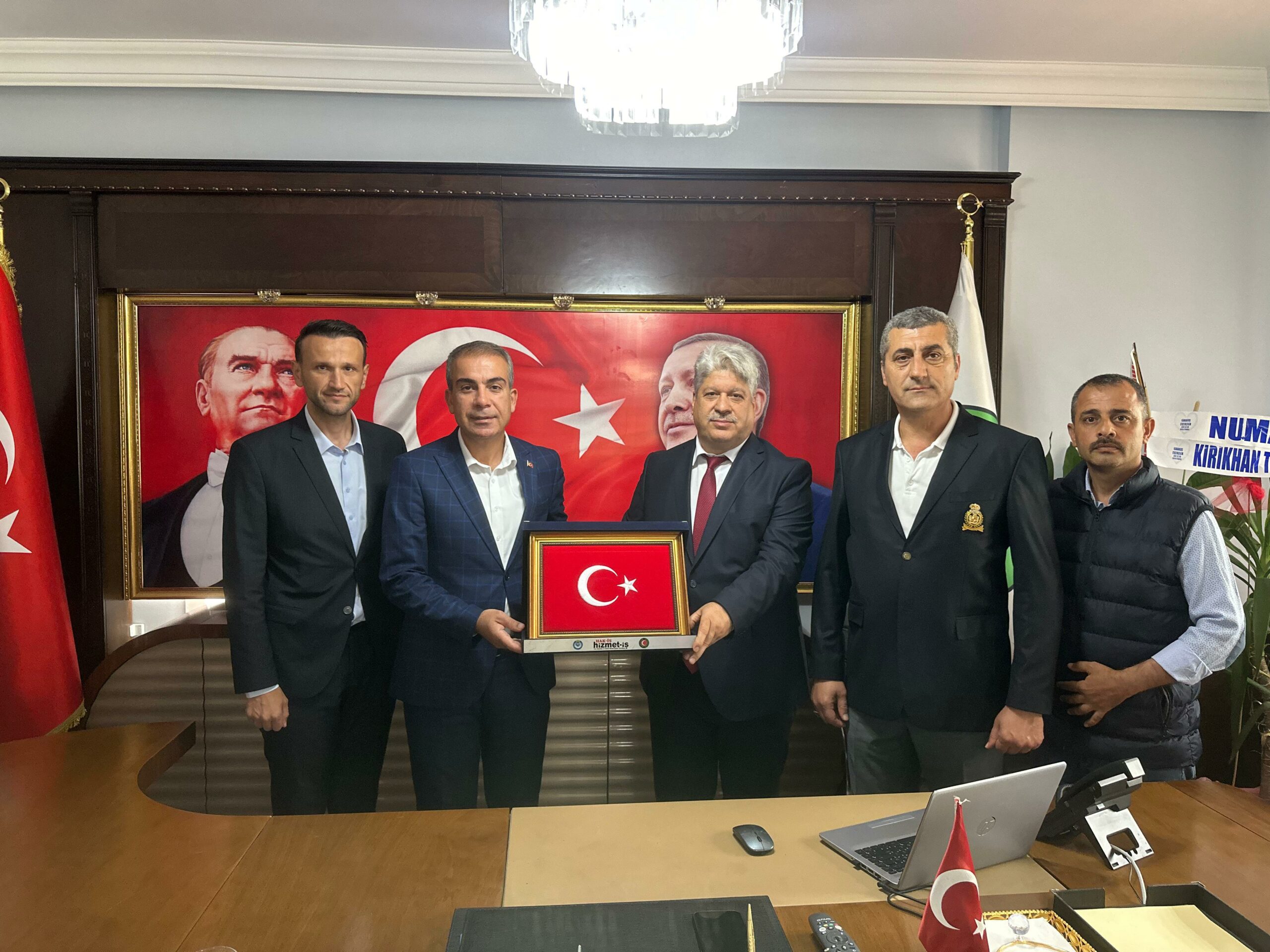 BAŞKAN ÇELİK TOPLU İŞ SÖZLEŞMESİNİN 1. MÜZAKERESİNİ GERÇEKLEŞTİRDİ