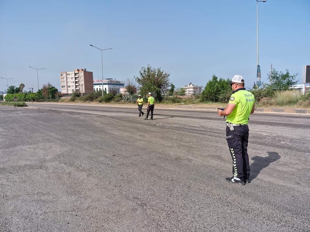 PAYAS'TA 3 AYDA 2958 MOTOSİKLET SORGULANDI