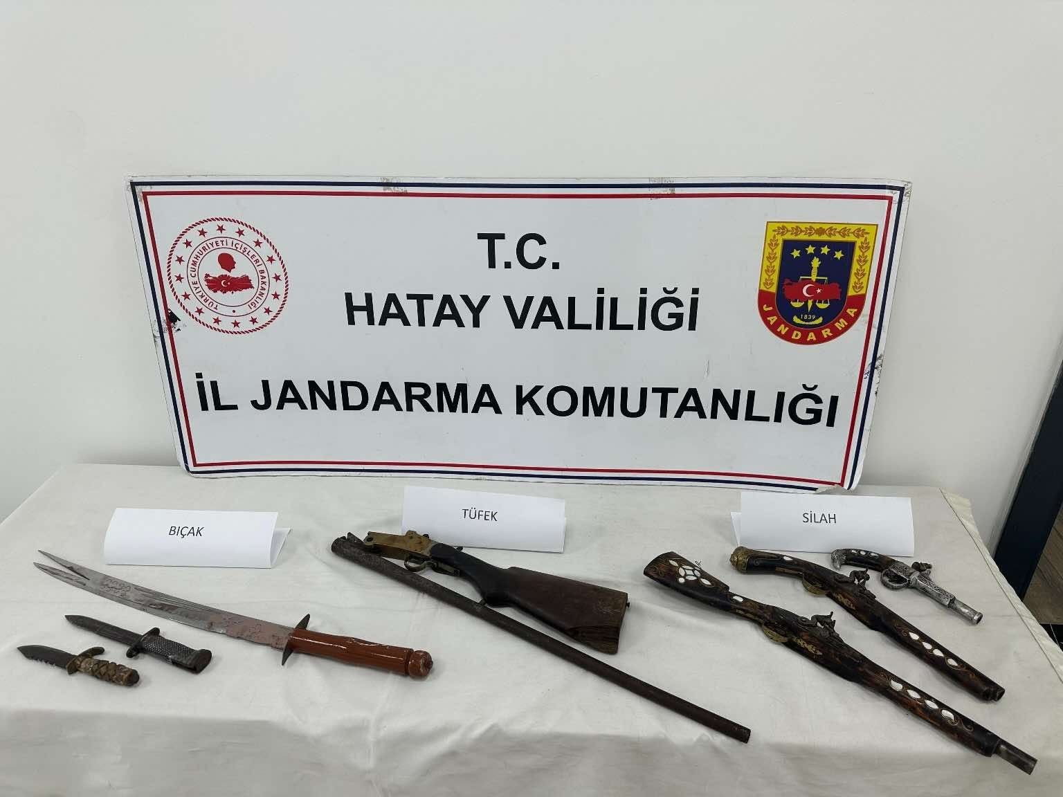 HATAY’DA JANDARMA 37 ŞAHIS HAKKINDA İŞLEM YAPTI