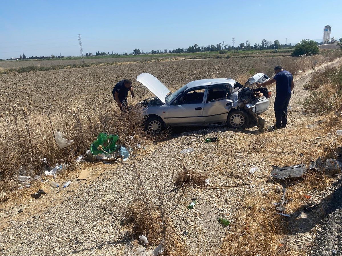 HATAY’DA TRAFİK KAZASI: 3 YARALI