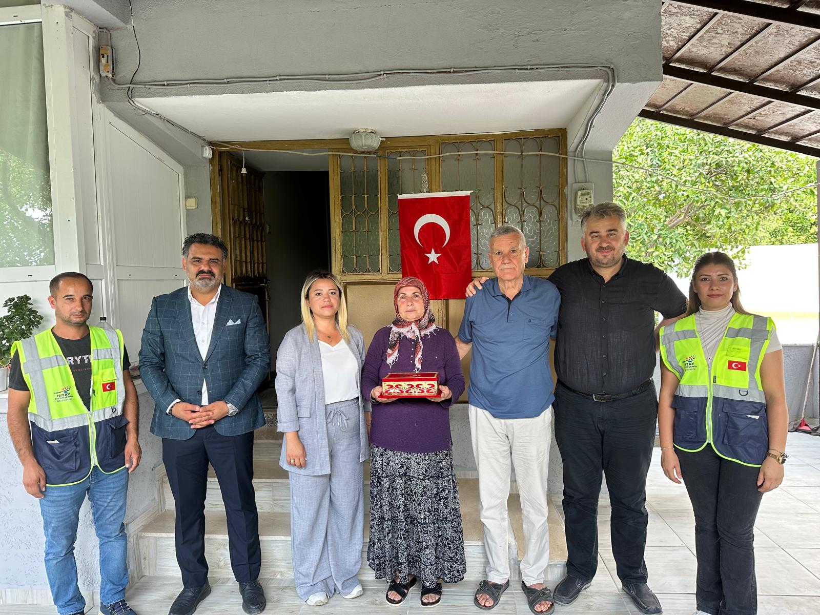 HBB, ŞEHİT AİLELERİNİ VE GAZİLERİ YALNIZ BIRAKMIYOR