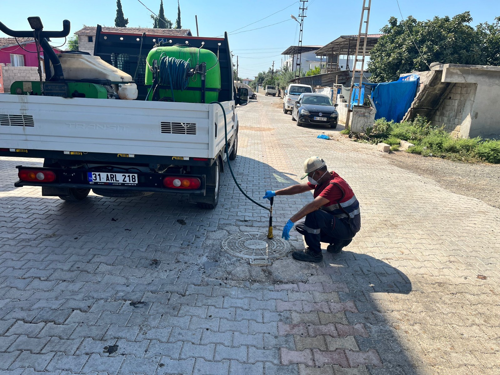 516 BİN NOKTADA HAŞEREYLE MÜCADELE