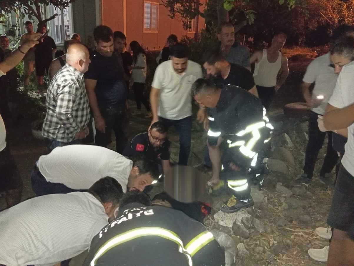 SAMANDAĞ’DA TRAFİK KAZASI: 1 YARALI
