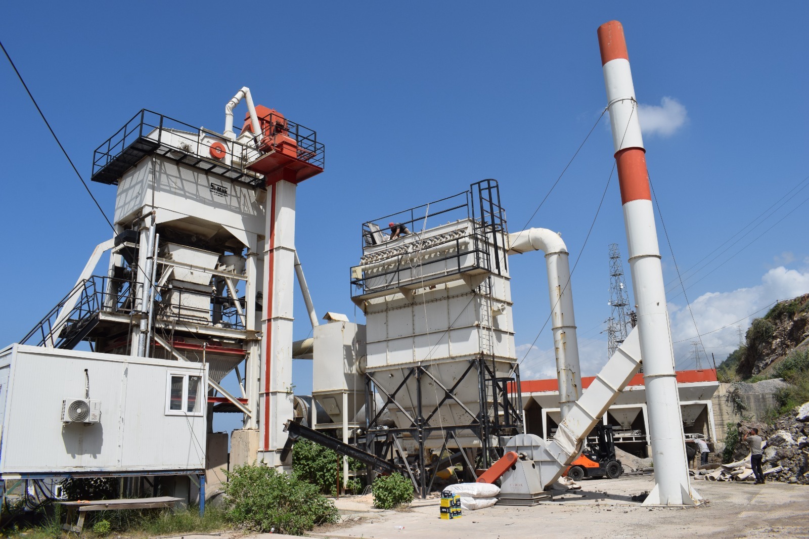 İKİNCİ ASFALT PLENT TESİSİ DE ONARIMA ALINDI