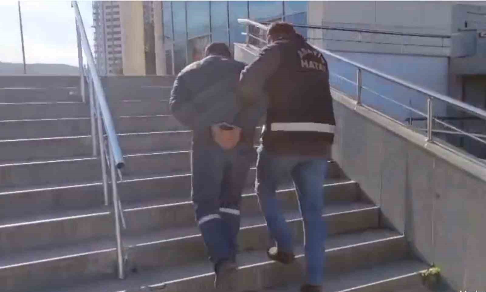 Hapis cezası ile aranan şahıs Arsuz’da yakalandı