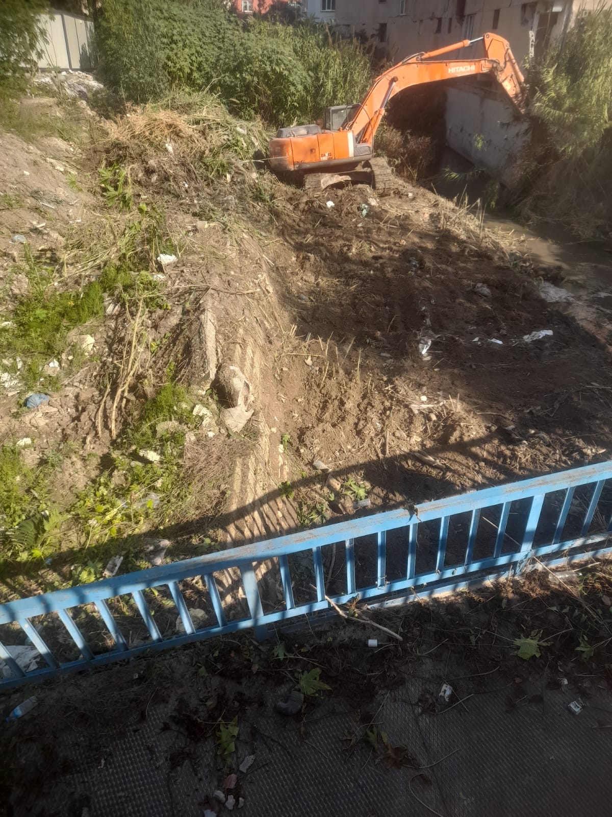 SAMANDAĞ MUTAYRAN DERESİ ISLAH EDİLİYOR