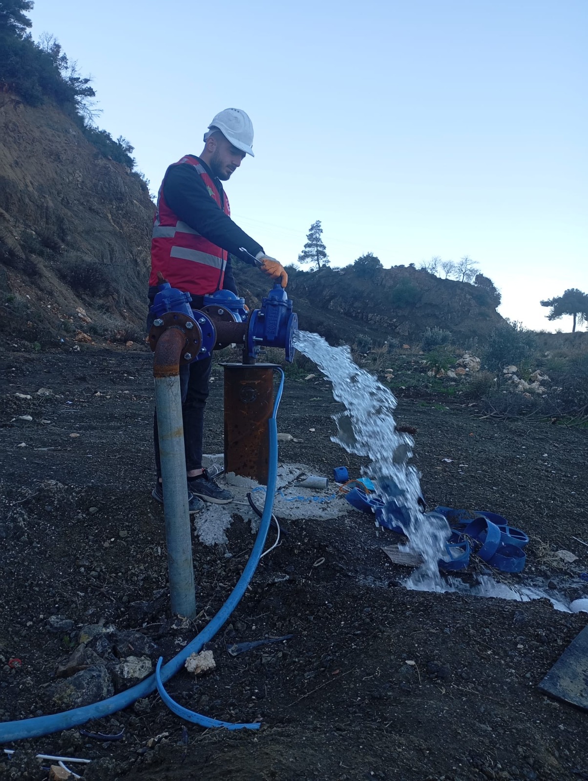 HATSU, GÜÇLÜ SU İLETİMİ İÇİN YENİ KUYULARI DEVREYE ALIYOR