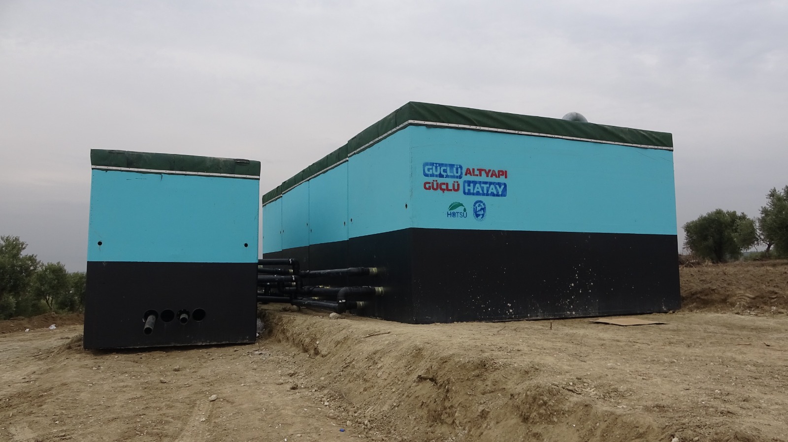 MADENBOYU MAHALLESİ’NE YENİ İÇME SUYU DEPOSU