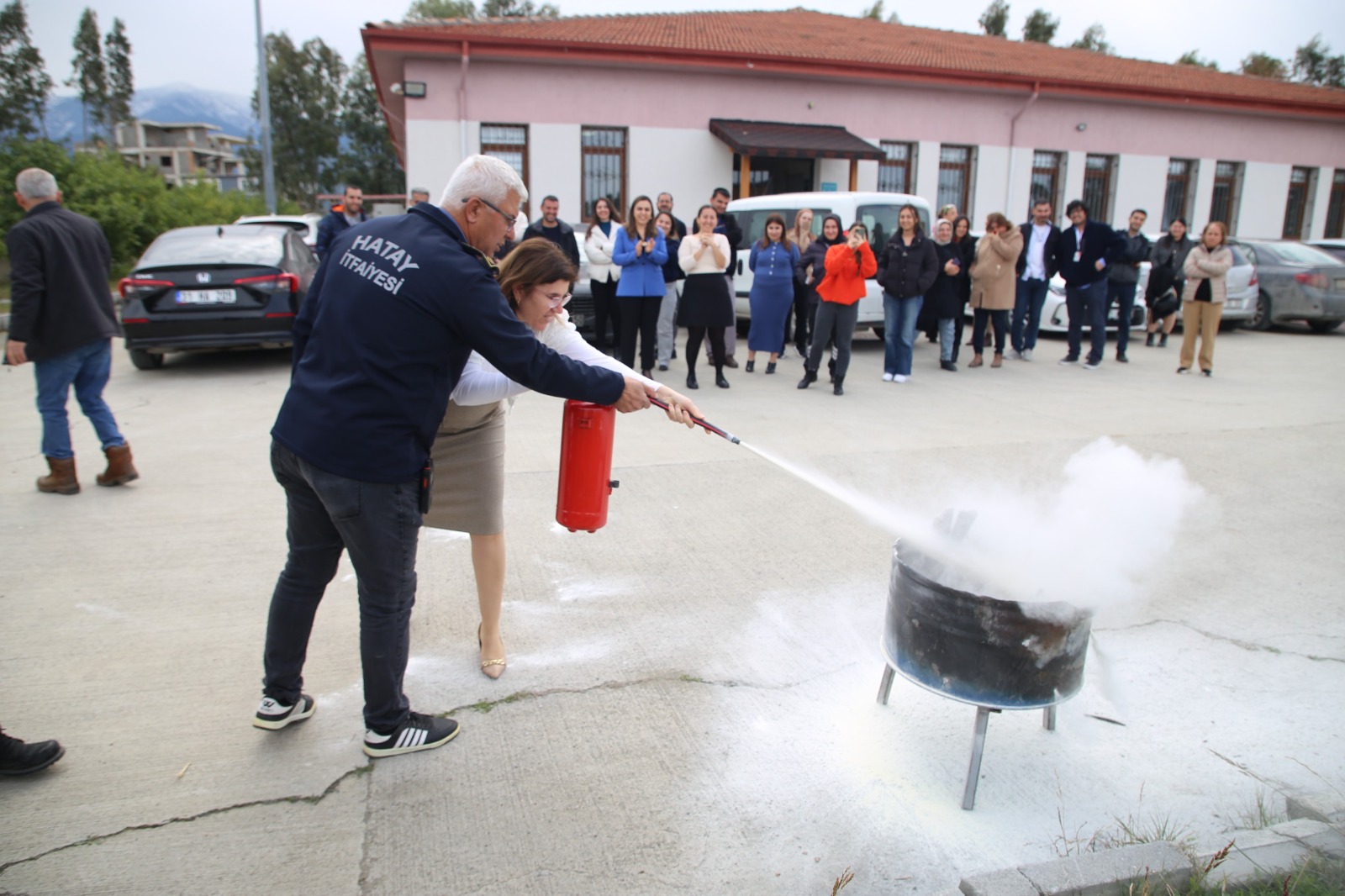 BÜYÜKŞEHİR YANGIN KONUSUNDA FARKINDALIK YARATIYOR