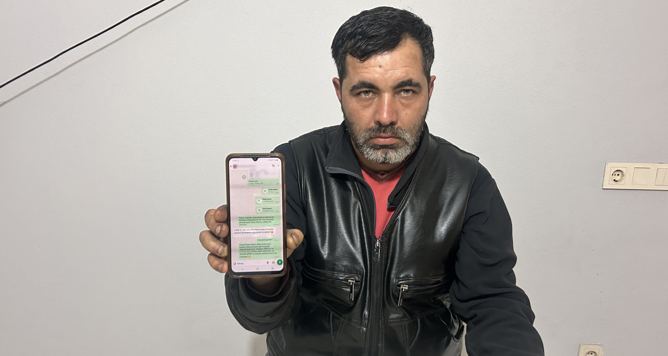 Hem dolandırdılar hem de dalga geçer gibi öpücük emojisi gönderdiler