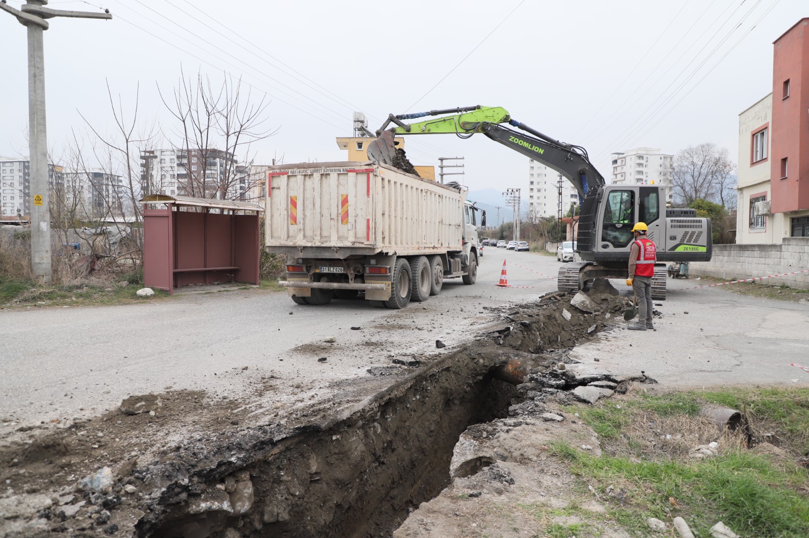 DÖRTYOL İÇME SUYU PROJESİ HIZLA İLERLİYOR