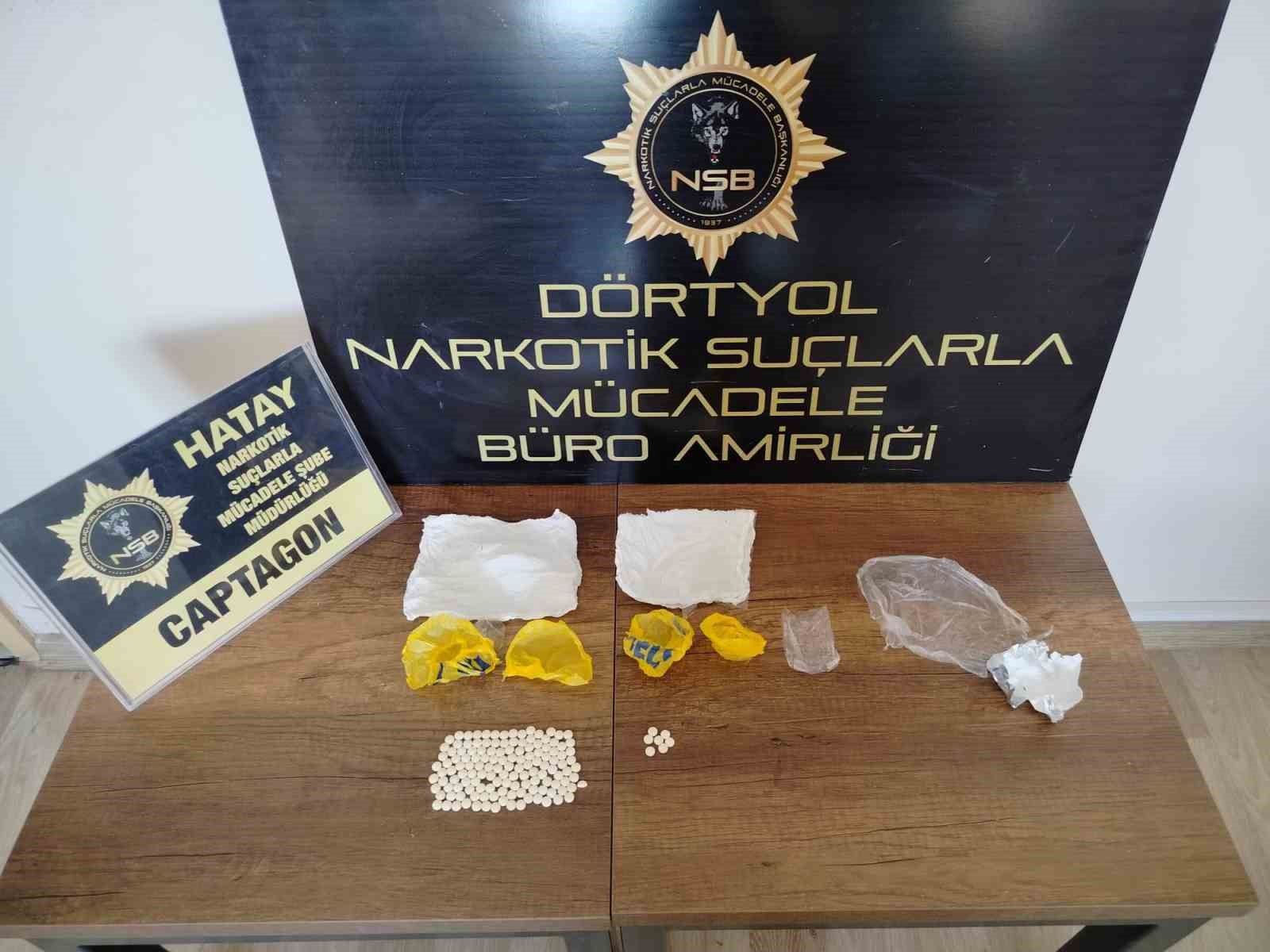 Hatay’da uyuşturucu operasyonu: 4 gözaltı