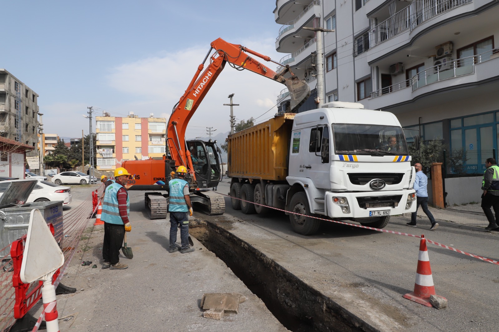 DÖRTYOL’DA SUSUZ GÜNLER TARİHE KARIŞIYOR