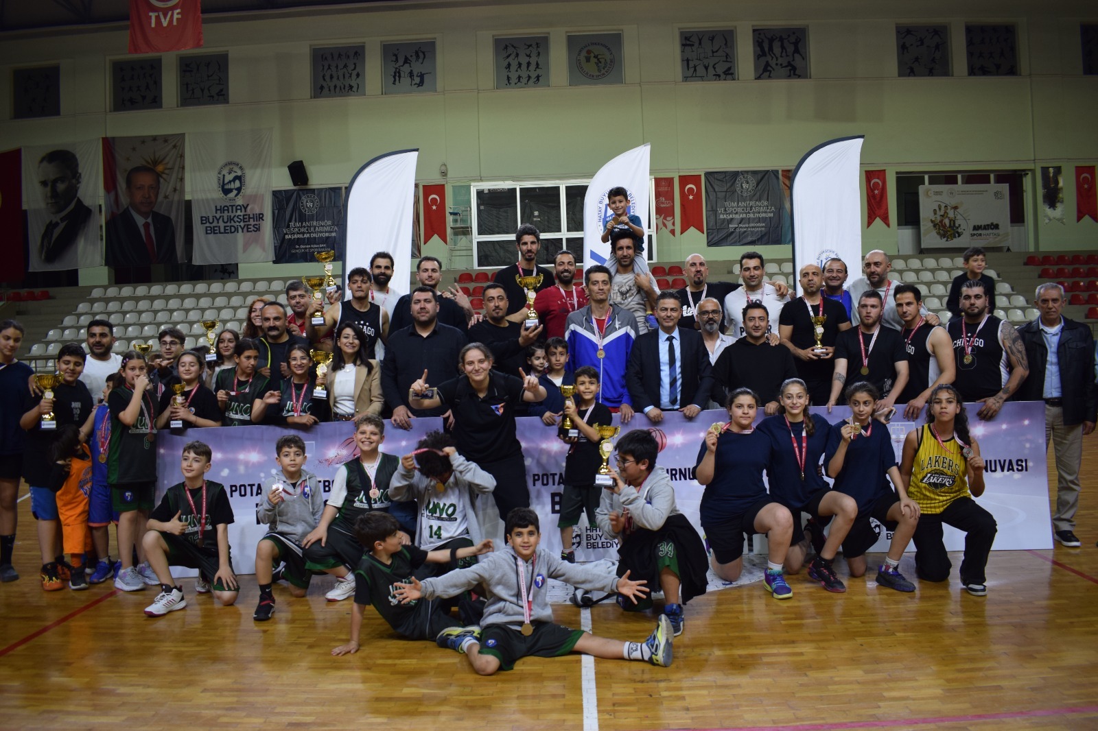 3×3 TEK POTA BASKETBOL TURNUVASI TAMAMLANDI