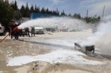 HMKÜ’DE YANGIN EĞİTİMİ