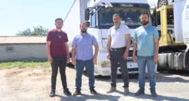 Ekmek parası için çıktıkları 14 günlük yolda tırlarını Çin mafyasına kaptırdılar