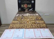 HATAY'DA PİYASAYA SÜRÜLMEYE HAZIR ONLARCA SAHTE ALTIN ELE GEÇİRİLDİ