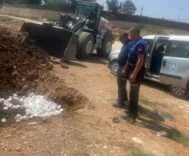 Reyhanlı’da insan sağlığını tehdit eden lokum ve gıda ürünleri imha edildi