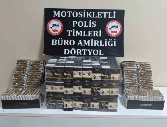 Hatay’da gümrük kaçağı sigara operasyonu