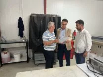 Kaymakam Akpay gazetemizi ziyaret etti