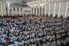 Hatay’da 1500 kuran kursu öğrencisi camide buluştu