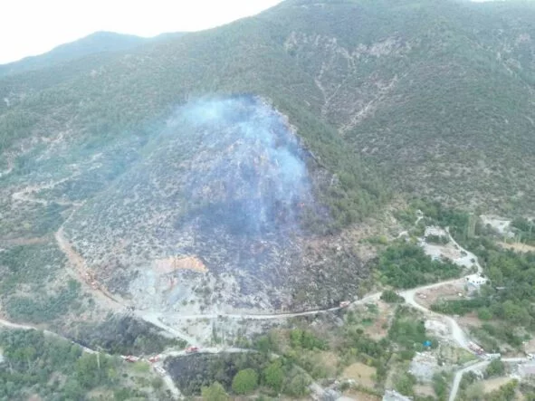 Orman Yangını Kontrol Altına Alındı