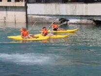 Arsuz’da kano yarışı düzenlendi