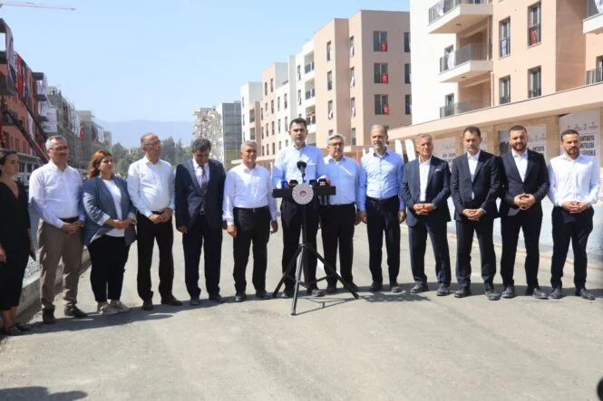 BAKAN KURUM, HATAY’DAKİ PROJELERİ DEĞERLENDİRDİ