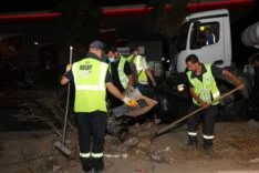 KÜÇÜK SANAYİ SİTESİNDE TEMİZLİK ÇALIŞMASI