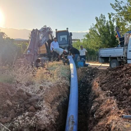 AKTEPE’DE KURAKLIĞA KARŞI İKİ KUYU DEVREDE