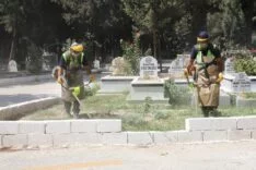 HBB İL GENELİNDE MEZARLIK ÇALIŞMALARINI SÜRDÜRÜYOR