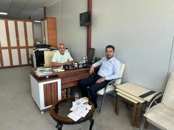 BÖLGE MÜDÜRÜNDEN GAZETEMİZE  ZİYARET