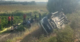 Öğrencileri taşıyan servis kaza yaptı: 8 yaralı