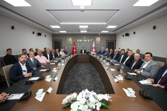 Hatay ve Suriye arasındaki ticari ilişkilerin geliştirilmesi planlanıyor