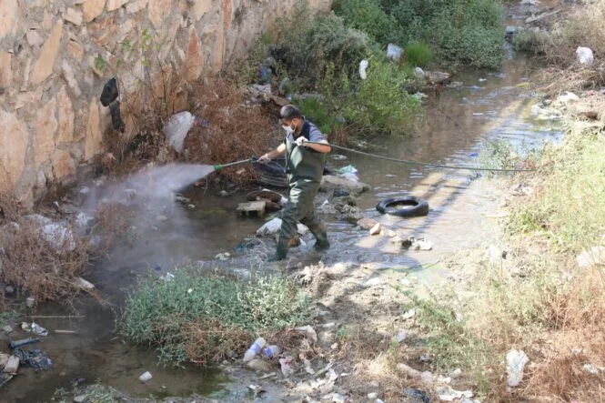 HBB KIRIKHAN’DA HAŞEREYLE MÜCADE EDİYOR