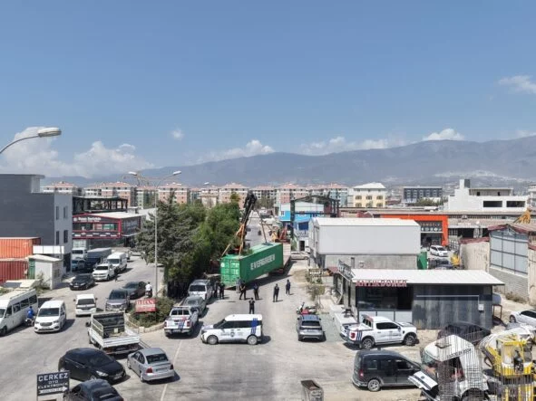 HBB ZABITADAN ANTAKYA SANAYİ SİTESİ’NDE DÜZENLEME