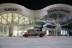 HBB’DEN HAVALİMANINA İLAÇLAMA ÇALIŞMALARI