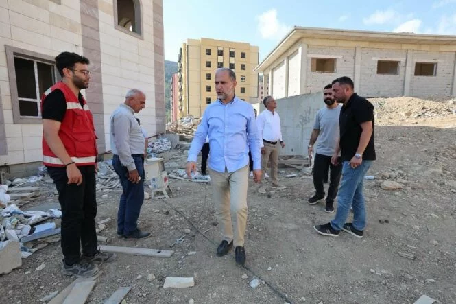 BELEN’DE AFET KONUTLARININ TESLİMİ KASIN AYINDA TAMAMLANACAK