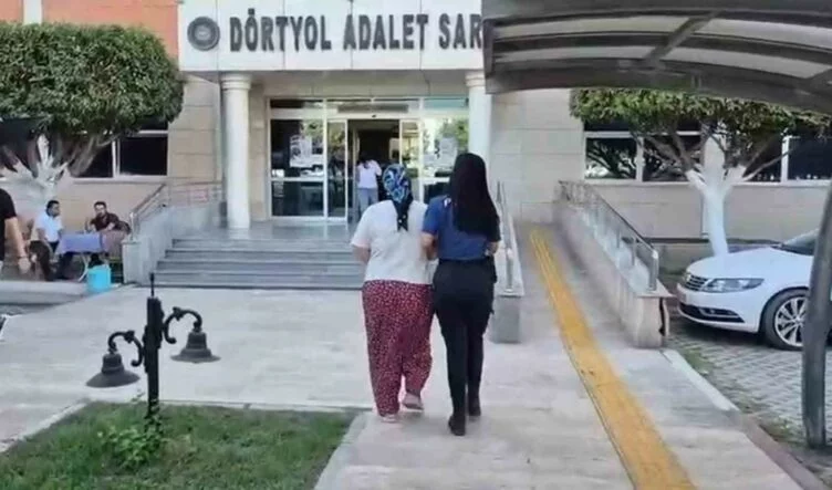 Dörtyol’da uyuşturucu taciri kadın tutuklandı