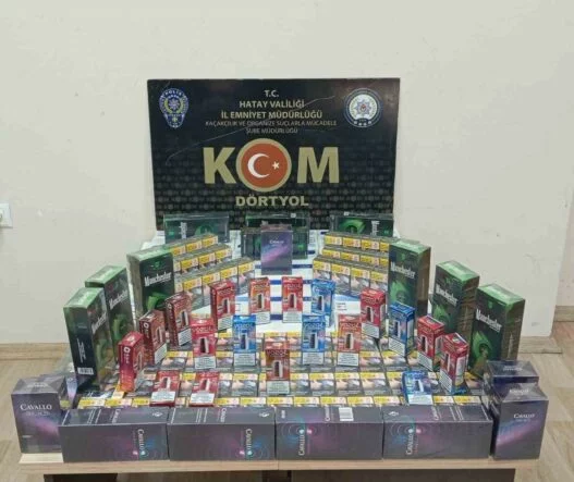 Hatay’da sahte içki ve kaçakçılık operasyonu