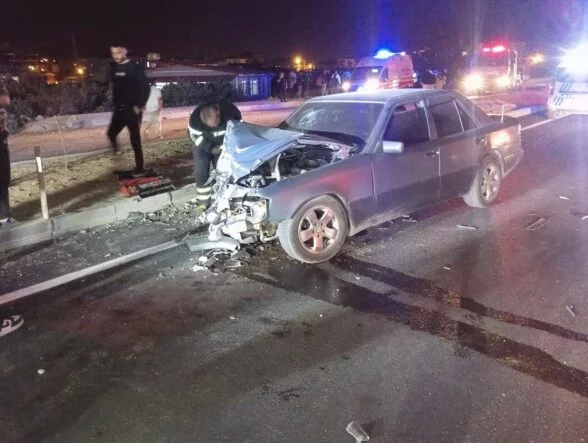 Samandağ’da trafik kazası: 2 yaralı