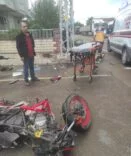 Servisle çarpışan motosikletteki 16 yaşındaki çocuk öldü