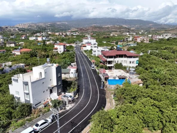 HBB SAMANDAĞ’DA YOL ÇALIŞMALARINA DEVAM EDİYOR