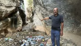 Son 65 yılın en kurak yılı kanyonu kuruttu