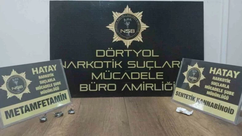 Dörtyol’da uyuşturucu satıcısı suçüstü yakalandı