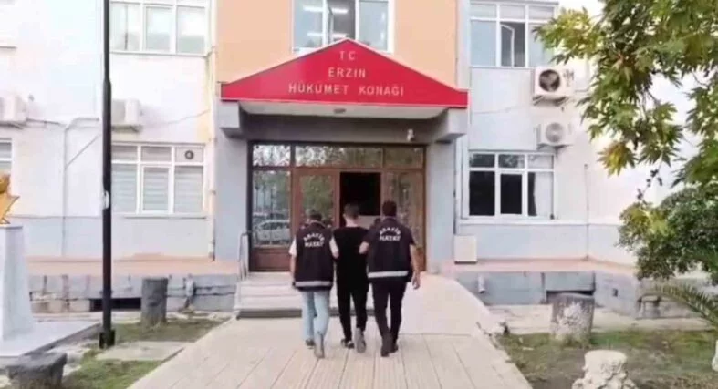 Erzin’de hapis cezası ile aranan 2 kişi yakalandı