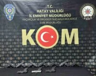 Çuvaldan 10 ruhsatsız tabanca çıktı