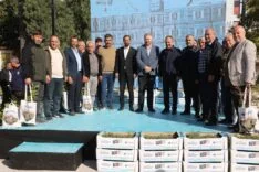 HBB’DEN YEREL ÜRETİCİYE FİDE DESTEĞİ